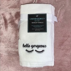 Cynthia Rowley makeup towels